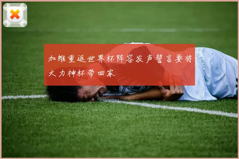 加维重返世界杯阵容发声誓言要将大力神杯带回家